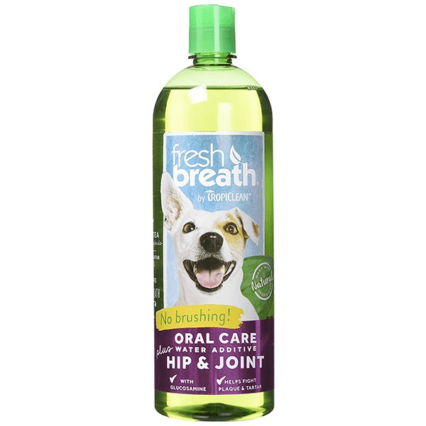 Tropiclean Fresh Breath Plus Hip Joint Water Additive