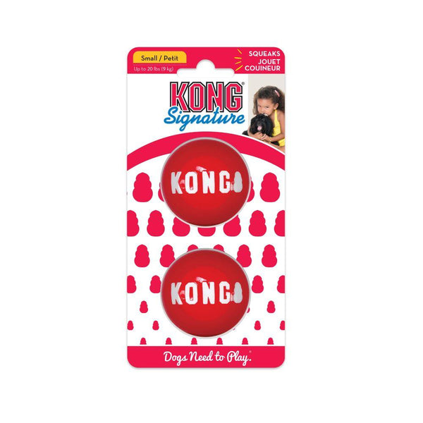 Kong Signature Ball - Small 2-Pack