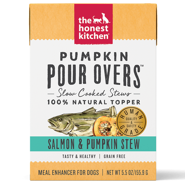 Honest Kitchen Pumpkin Pour Overs - Salmon & Pumpkin Stew - Pisces Pet Emporium