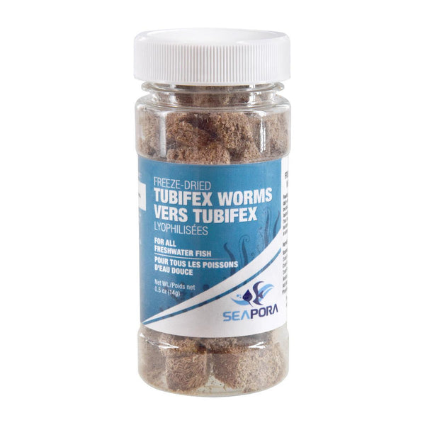 Seapora Freeze-Dried Tubifex Worms - Pisces Pet Emporium