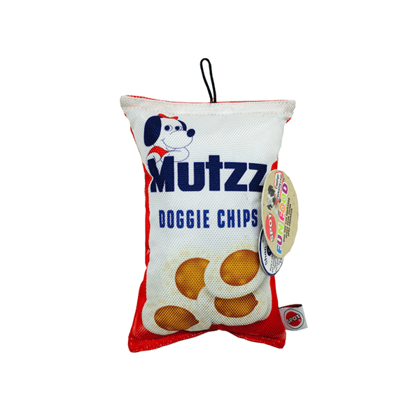 Fun Food Mutzz Chips Plush Toy - Pisces Pet Emporium