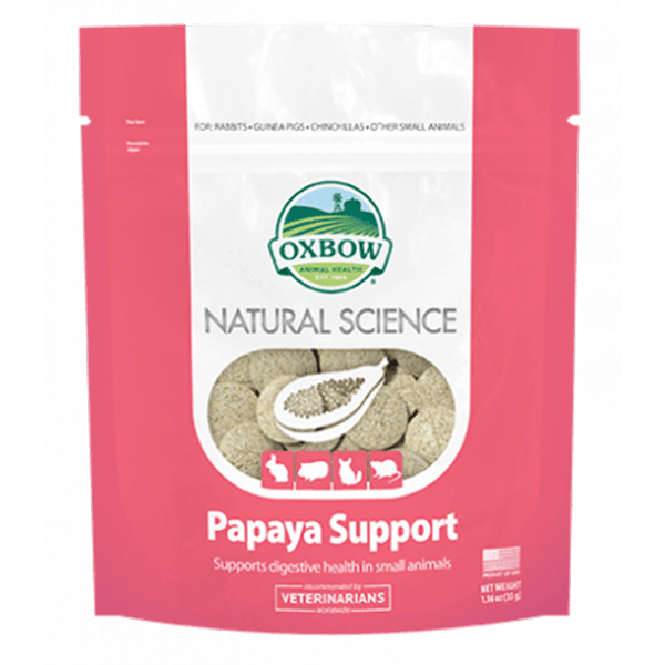 Oxbow Natural Science Papaya Support - 33 g - Pisces Pet Emporium