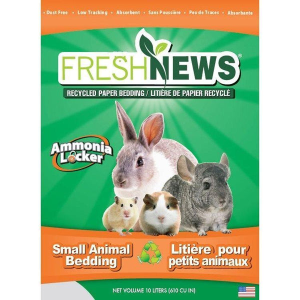 Fresh News Small Animal Bedding - 10L - Pisces Pet Emporium