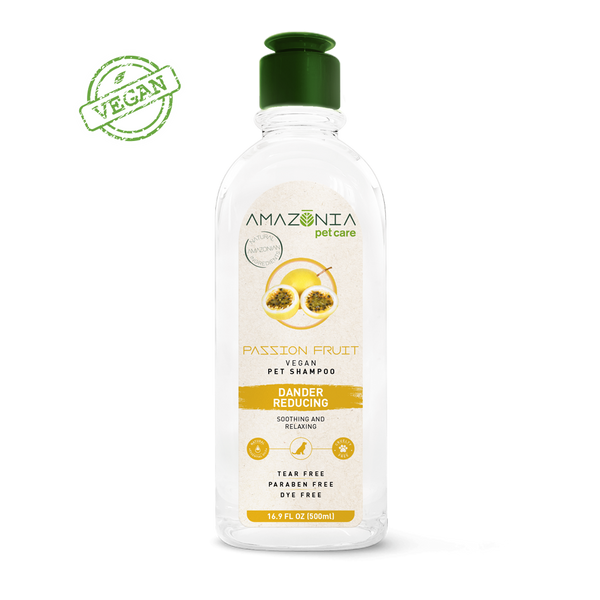 Amazonia Vegan Shampoo - Passion Fruit 16.90oz - Pisces Pet Emporium