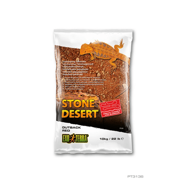 Exo Terra Stone Desert Substrate - Outback Red - Pisces Pet Emporium