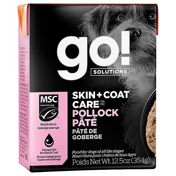 GO! Skin & Coat Care Pollock Pate Recipe Dog | Pisces