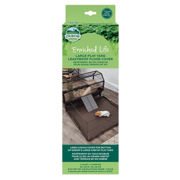 Oxbow Enriched Life Play Yard Leak Proof Floor Cover Large - Pisces Pet Emporium