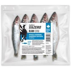 Nutrience Subzero Frozen Raw Bones - Whole Herrings - Pisces Pet Emporium