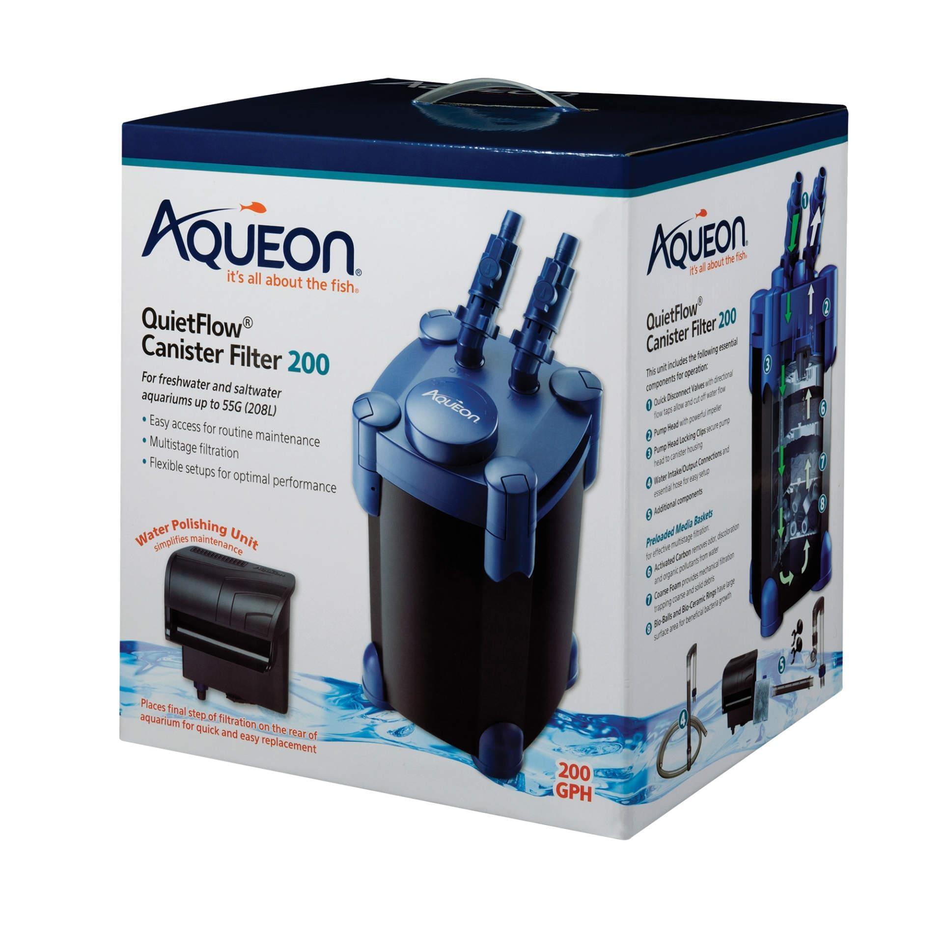 Aqueon QuietFlow Canister Filter 400 main image 1