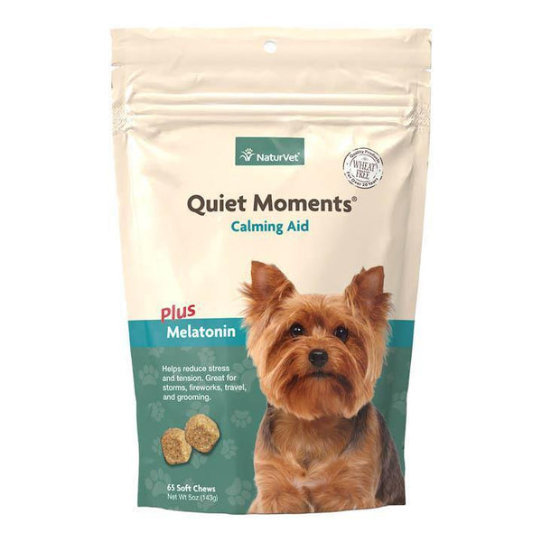 NaturVet Calming Aid Soft Chews - 65-Count 5oz - Pisces Pet Emporium