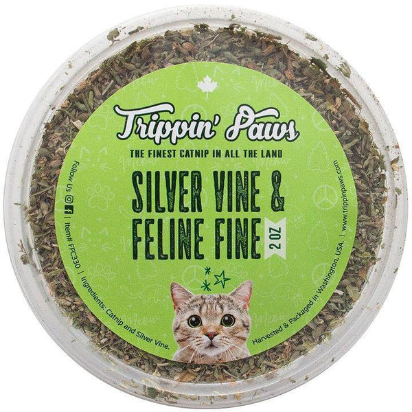 Trippin' Paws Catnip - Silver Vine & Feline Fine - Pisces Pet Emporium