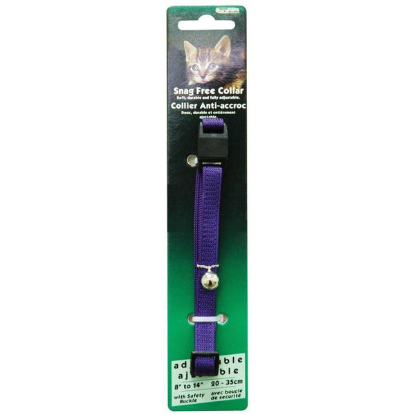 Burgham Snag Free Breakaway Collar - Purple - Pisces Pet Emporium