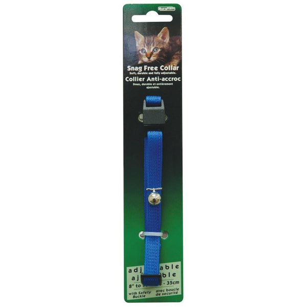 Burgham Snag Free Breakaway Collar - Blue - Pisces Pet Emporium