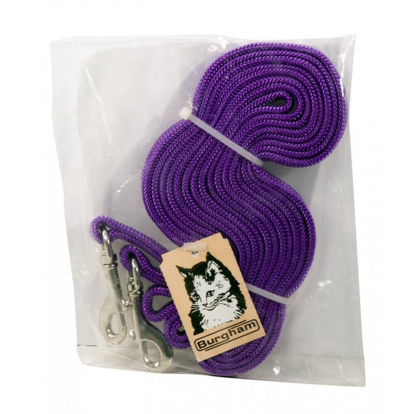 Burgham Nylon Cat Tie Out - Purple - Pisces Pet Emporium