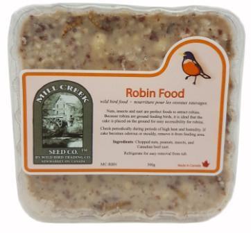 Mill Creek Robin Food Suet Cake - Pisces Pet Emporium