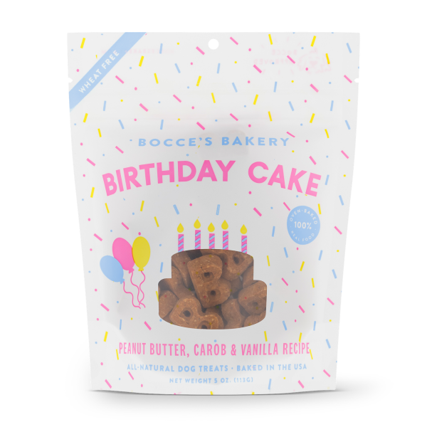 Bocce's Bakery Birthday Cake Biscuits | Pisces
