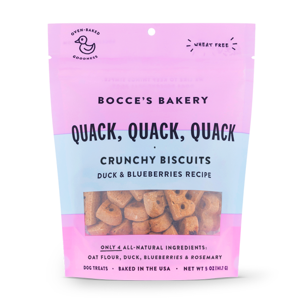 Bocce's Bakery Quack, Quack, Quack Biscuits | Pisces