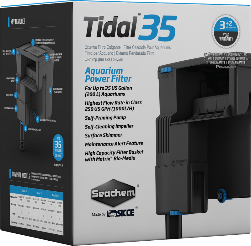 Seachem Tidal Filter 35 - Pisces Pet Emporium