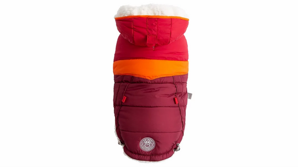 Gf Pet Dark Red Trekking Parka - Pisces Pet Emporium