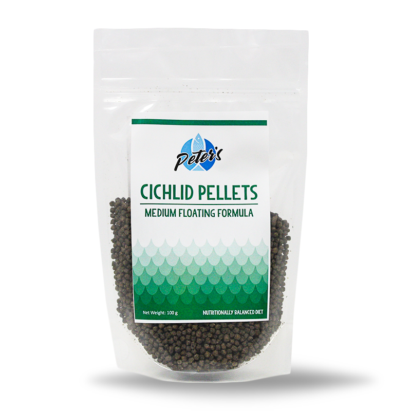 Peters Cichlid Pellets Medium Floating Formula - Pisces Pet Emporium