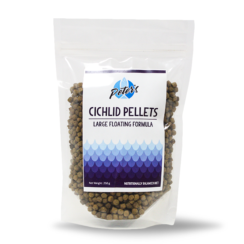 Peters Cichlid Pellets Large Floating Formula - Pisces Pet Emporium