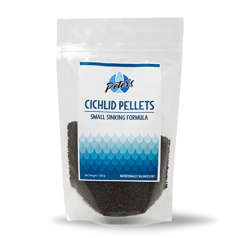 Peter's Cichlid Pellets Small Sinking Formula - Pisces Pet Emporium