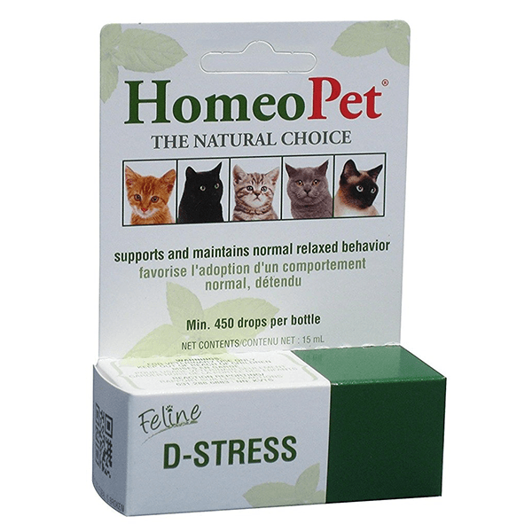 HomeoPet Feline D-Stress - Pisces Pet Emporium