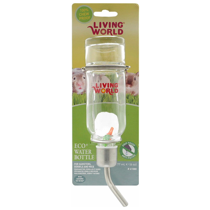 Living World Eco+ Chew Proof Water Bottle - Pisces Pet Emporium