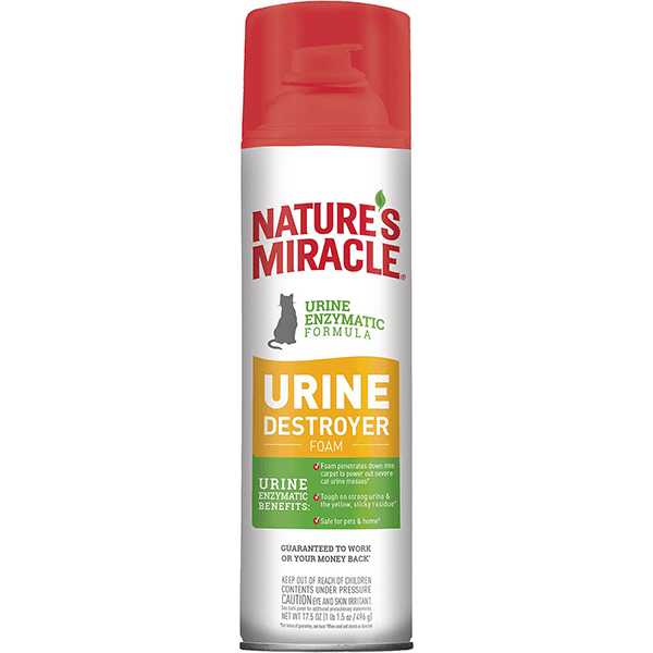 Nature's Miracle Urine Destroyer Foam (Cats) - Pisces Pet Emporium