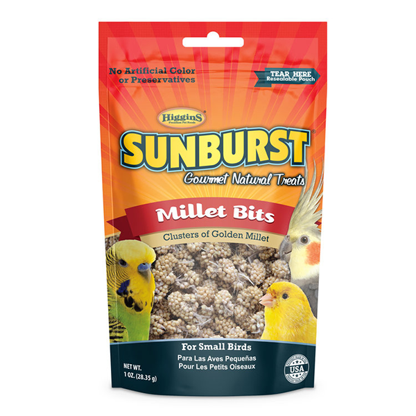 Higgins Sunburst Millet Bites - Pisces Pet Emporium