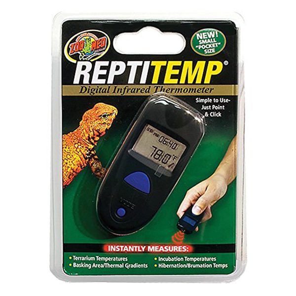 Brad's pick: Zoo Med ReptiTemp Digital Infrared Thermometer - Pocket Size - Pisces Pet Emporium