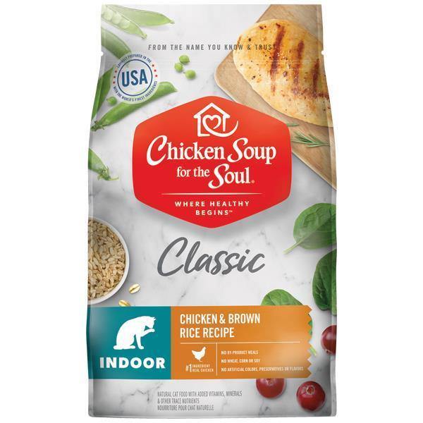 Chicken Soup Pets - Chicken & Brown Rice Indoor Cat Food - Pisces Pet Emporium