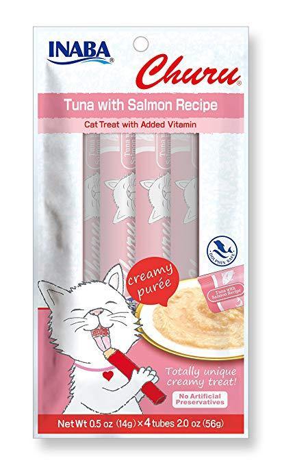Inaba Churu Tuna/Salmon Creamy Puree - Pisces Pet Emporium