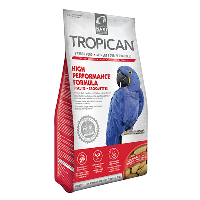 Tropican Parrot High Performance Formula - Pisces Pet Emporium