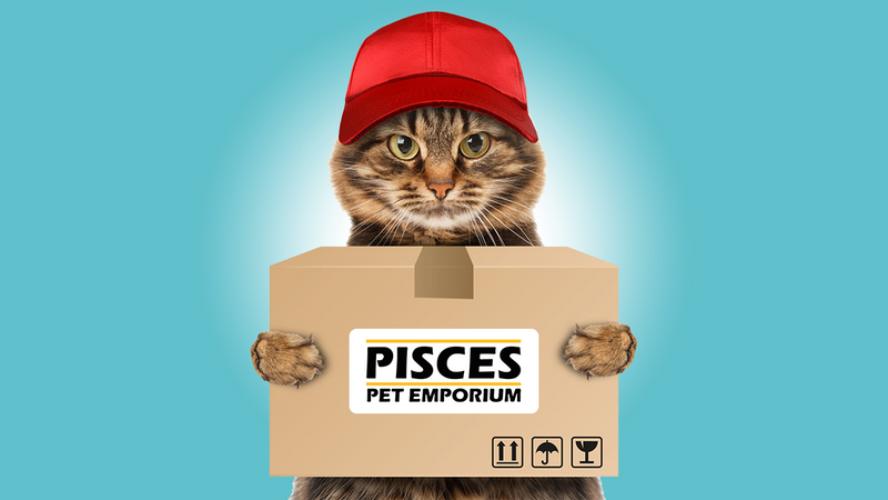 We Are Now Offering Delivery! - Pisces Pet Emporium