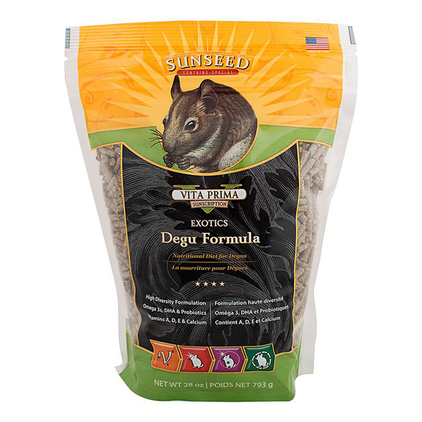 Sunseed Vita Prima Degu Formula - Pisces Pet Emporium