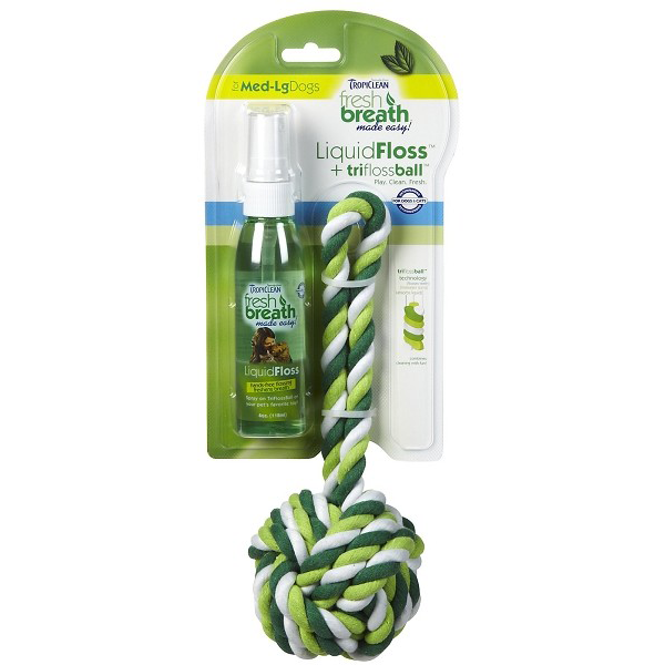Tropiclean Liquid Floss Rope