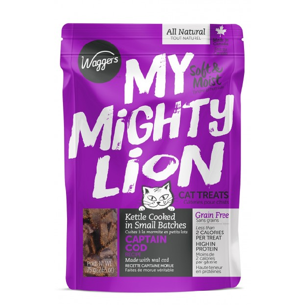 My Mighty Lion Captain Cod Cat Treats - Pisces Pet Emporium