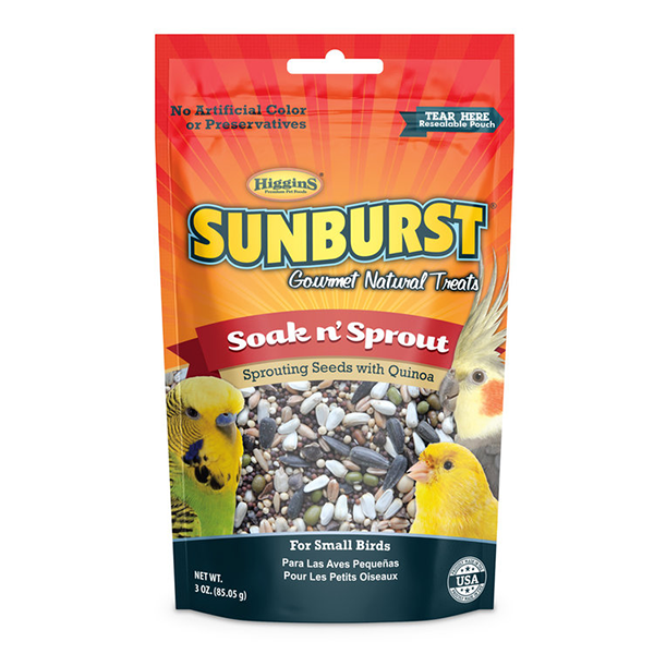 Higgins Sunburst Soak n' Sprout - Pisces Pet Emporium