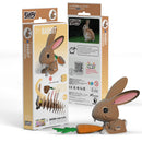 EUGY 3D Cardboard Model Kit Puzzle - Land Animals