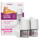 Comfort Zone Cat Calming Diffuser Kit 2-Pack