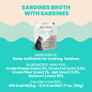 Almo Nature Hydration Help HQS Sardine Recipe in Broth Cat Food 50g