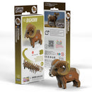 EUGY 3D Cardboard Model Kit Puzzle - Land Animals