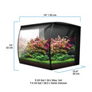 Fluval Flex 2.0 Aquarium Kit Black