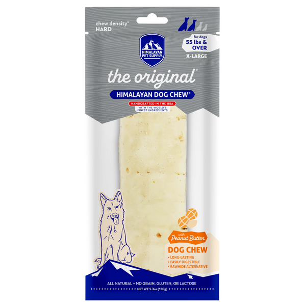 The Original Himalayan Dog Chew with Peanut Butter Extra Large 150g