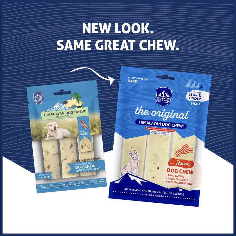 The Original Himalayan Dog Chew with Bacon Small 3-Pack 93g