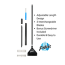 Peter’s Aqua Tools Aquarium Algae Scraper 25”
