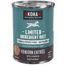 Koha Limited Ingredient Diet Venison Entrée for Dogs 369g