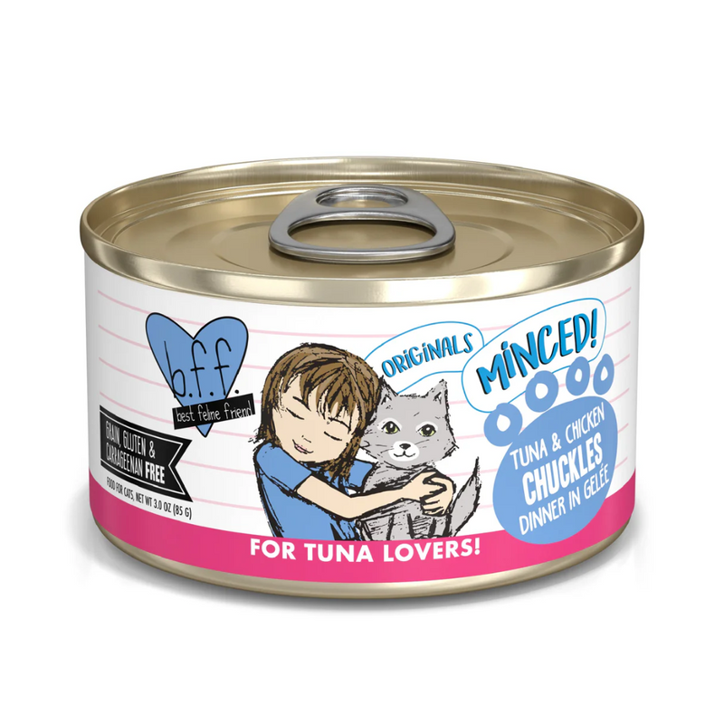 Weruva BFF Minced Tuna & Chicken Chuckles Wet Cat Food 85g