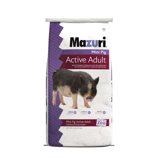 Mazuri Mini Pig Active Adult 25lb